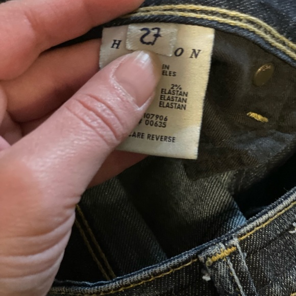 Hudson Jeans Sz 27 straight leg - Picture 5 of 6